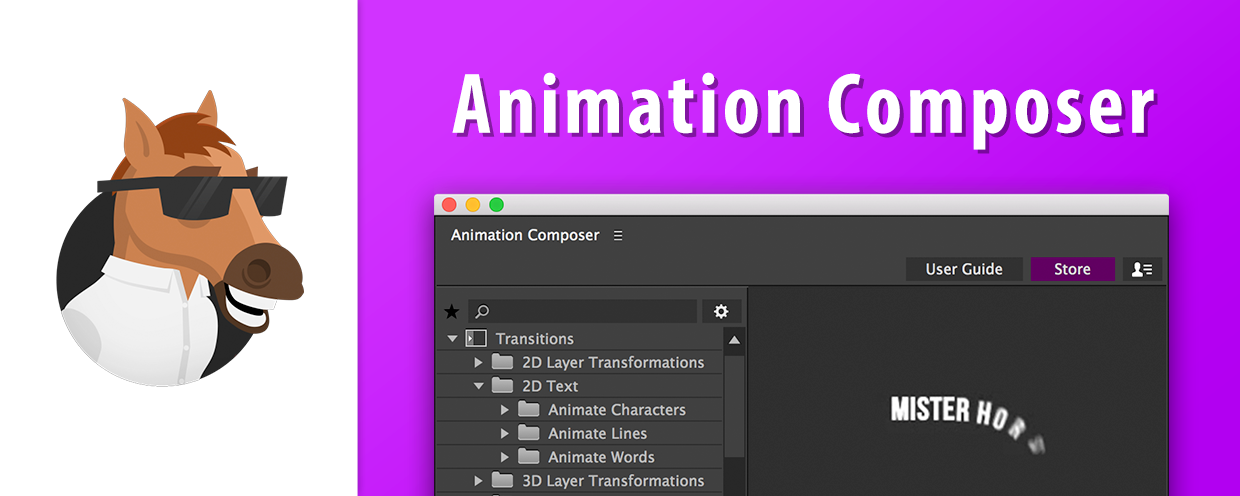 after effect animation composer